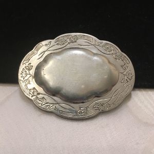 Vintage Kirk Stieff Pewter Brooch